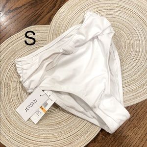 NWT S DEREK LAM 10CROSBY White hi leg front knot